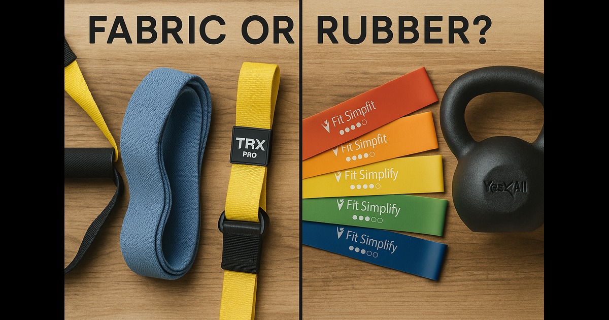 Fabric vs Rubber Resistance Bands Singapore