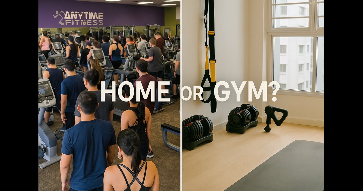 Home Gym vs Gym Membership Singapore: Cost Breakdown Over 5 Years