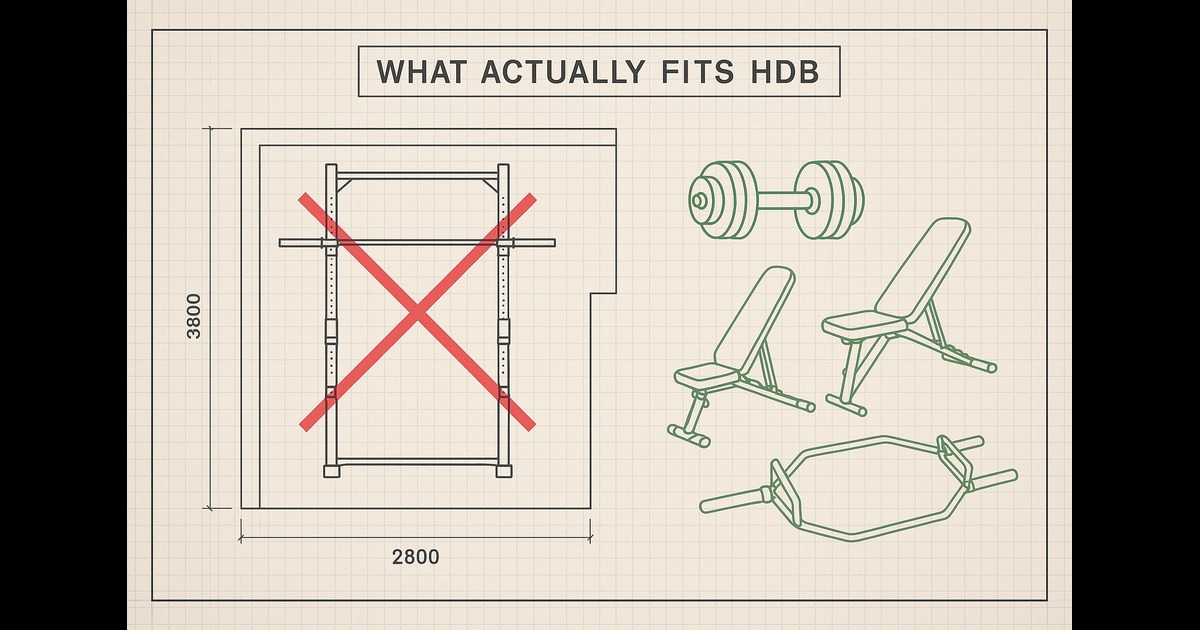 Power Rack vs Smith Machine for Home Gym Singapore