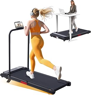 2-in-1 Portable Walking Pad Treadmill
