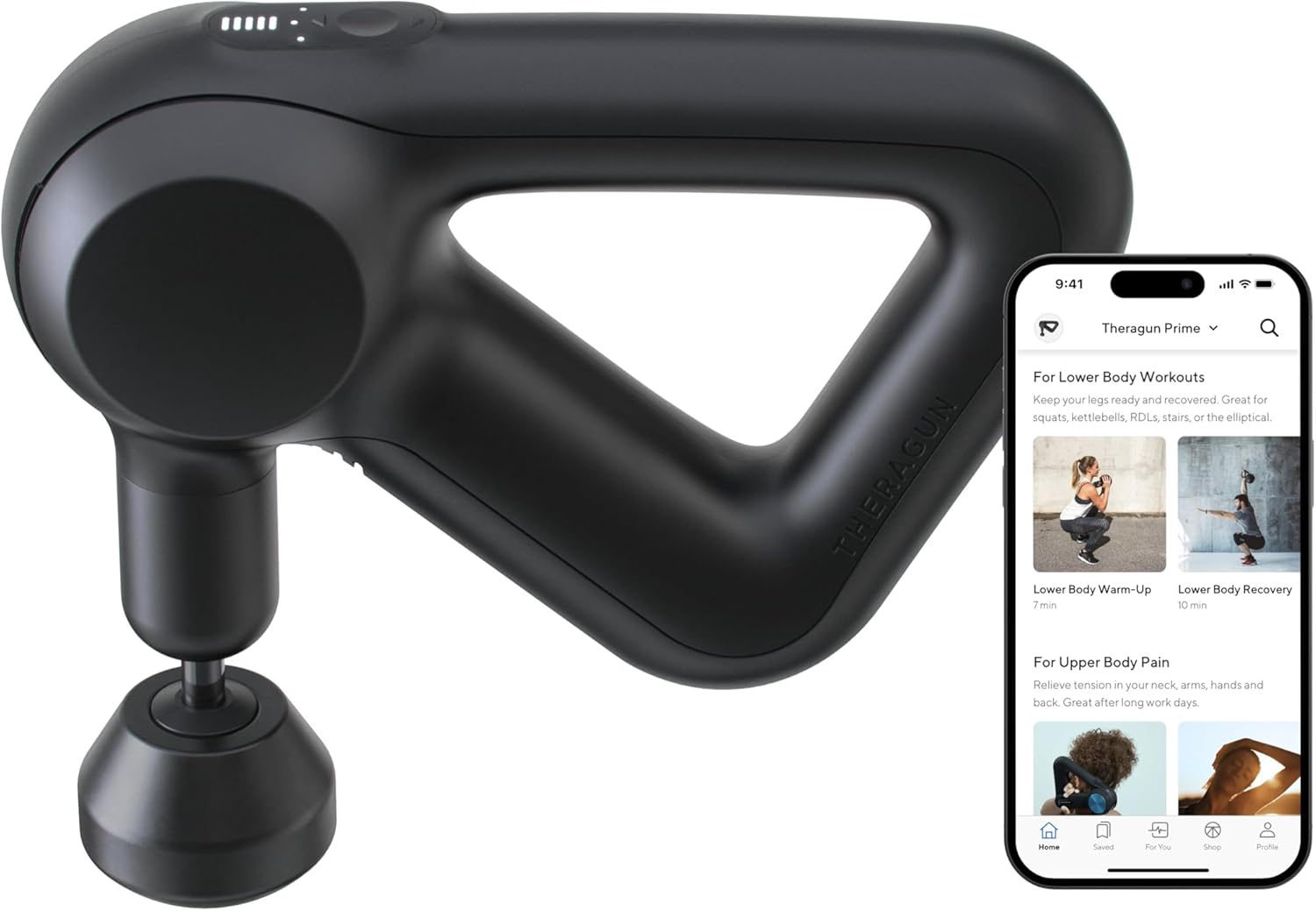 Renpho Deep Tissue Massage Gun Percussion Therapy Device