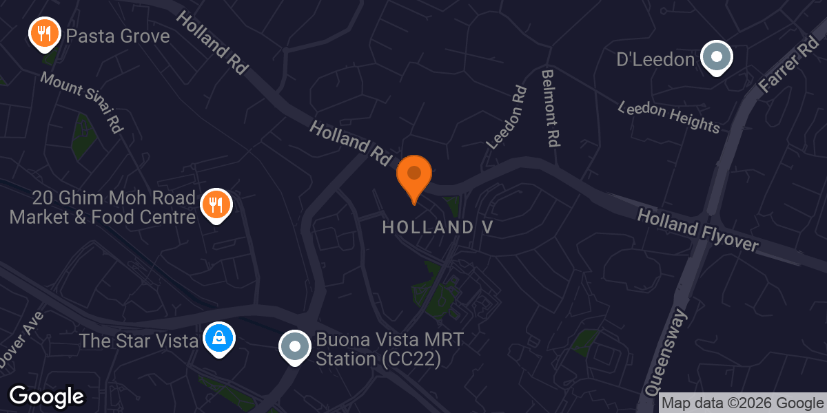 Map showing Fitstop Holland Village