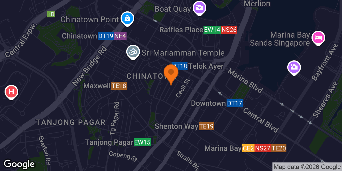 Map showing Level